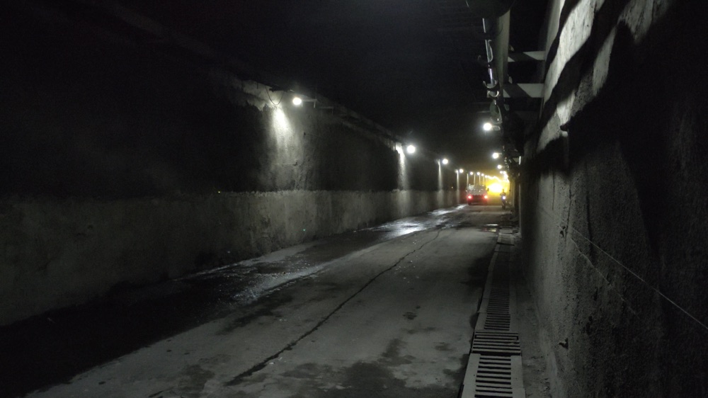 矿区巷道现场环境