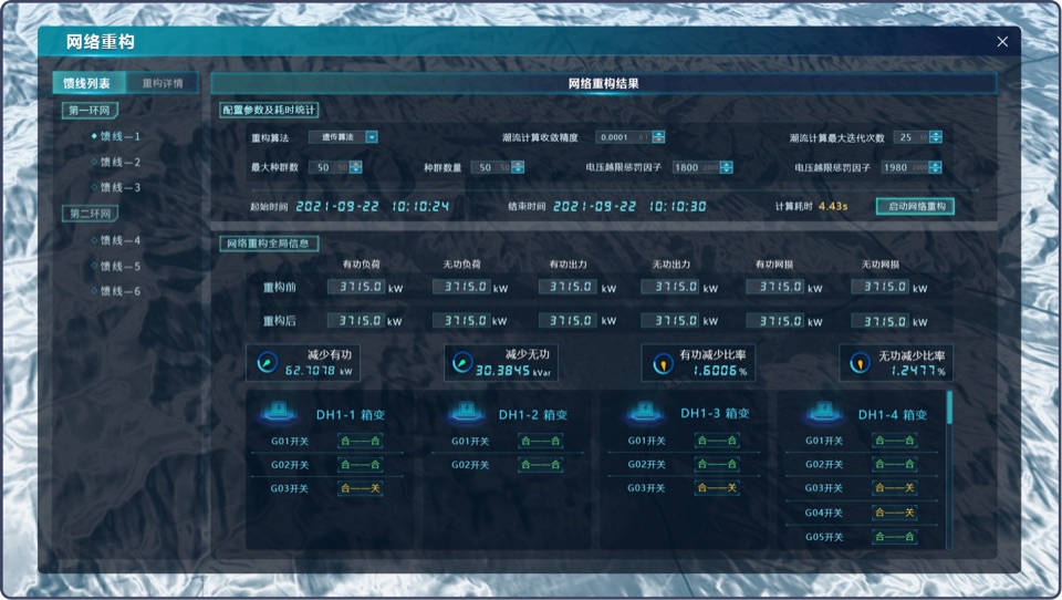 大型活动电力保障系统，供电资源总览